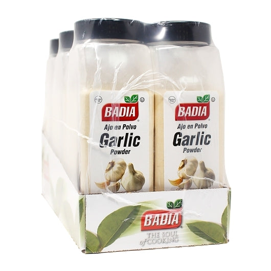 Badia Garlic Powder, 6 x 16 oz Case - Alternate product angle or state