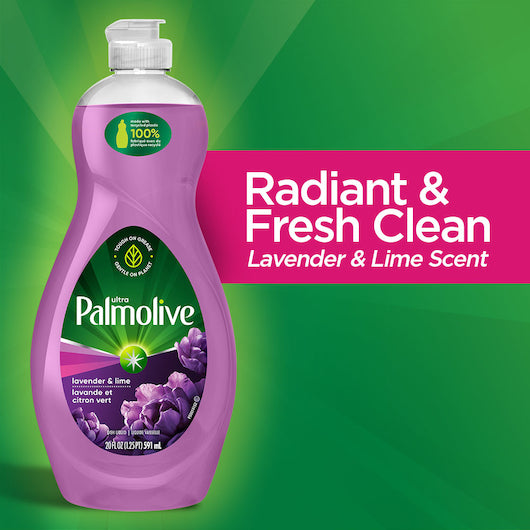 Palmolive DISH SOAP LAVENDER ULTRA, 9 x 20 oz Case - DOT product image 2