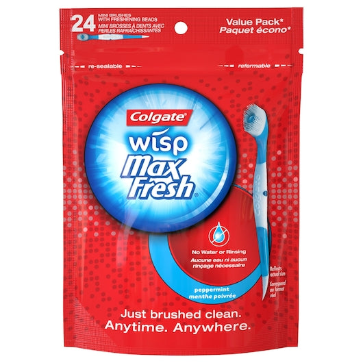 Colgate Wisp Max Fresh Peppermint, 4 x 24 each Case - Health & Personal Care - image 2