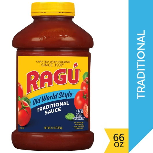 Ragu Old World Style Traditional Sauce, 6 x 66 oz Case - Condiments & Sauces - image 2