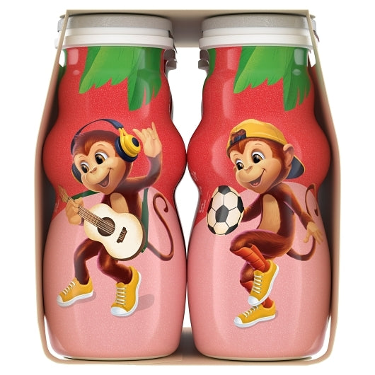 Danimals Strawberry Explosion Smoothies, 8 x 18.6 fl oz Case - DOT product image 2