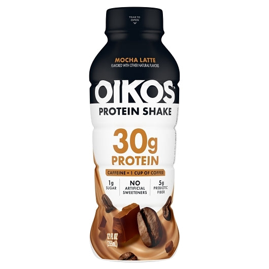 Oikos Ready To Drink Mocha Protein Shake, 12 x 12 oz Case - Nutrition Drinks - image 2