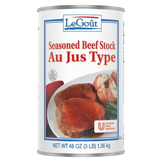 LeGout Au Jus-Beef Gravy, 12 x 3 lb Case - DOT product image 2