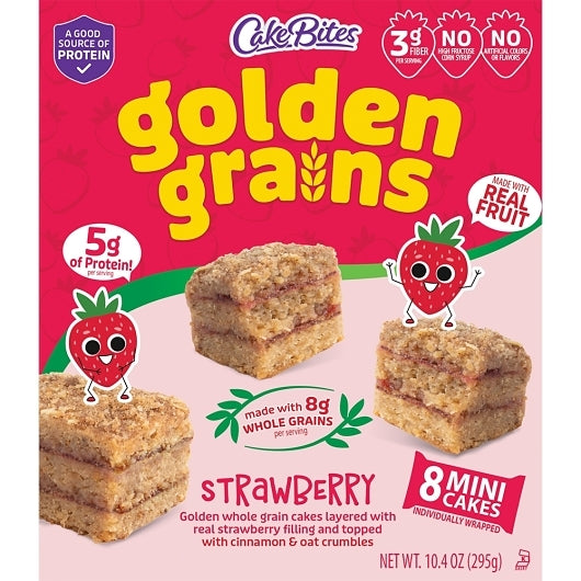 Golden Grains Apple/Strawberry Display, 1 x 48 ct Case - Rice & Grains - image 2