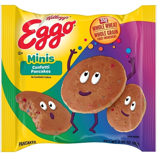 Eggo Bites Confetti Mini Pancakes, 72 x 3.03 oz Case - DOT product image 8