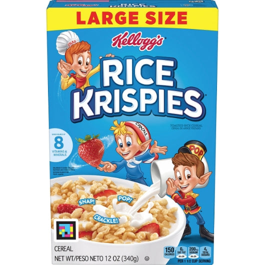 Rice Krispies Kellogg?s Rice Krispies Cereal, 10 x 12 oz Case - DOT product image 2