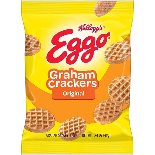 Kellogg's Grahams Crackers Original, 100 x 1.74 oz Case - Crackers & Grahams - image 2