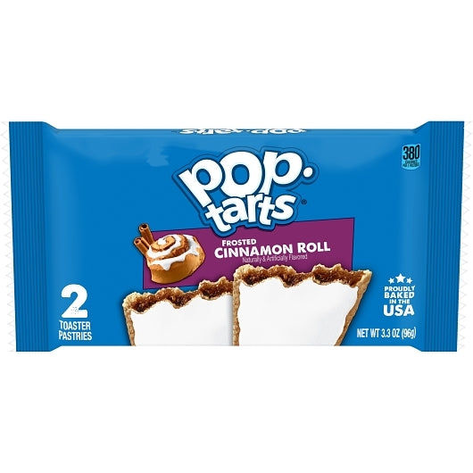 Pop-Tarts Cinnamon Roll Toaster Pastries, 12 x 6 x 3.3 oz Case - Bakery & Desserts - image 2