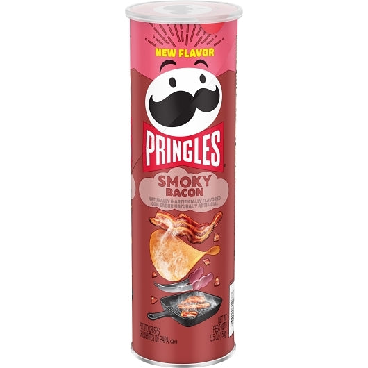 Pringles Smoky Bacon Crisps, 14 x 5.5 oz Case - Meat, Poultry & Seafood - image 2