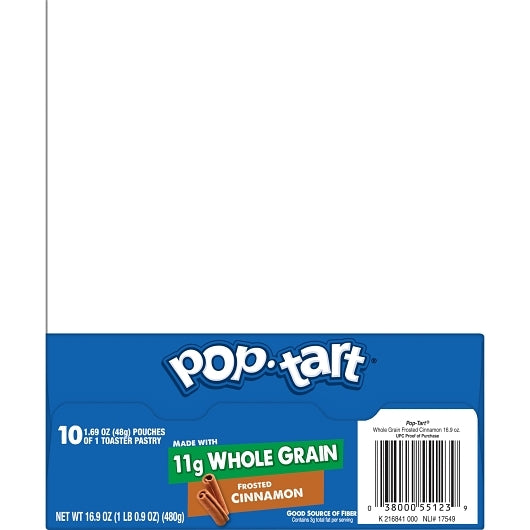 Kellogg's Whole Grain Frosted Brown Sugar Cinnamon Pastry, 12 x 10 x 1.69 oz Case - DOT product image 8