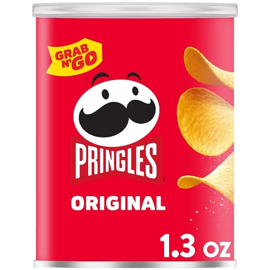 Pringles Grab & Go Original Potato Crisp, 12 x 1.3 oz Case - DOT product image 2