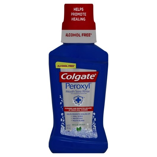 Colgate PEROXYL MOUTHWASH RINSE, 6 x 8 fl oz Case - DOT product image 3
