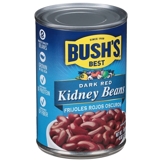 Bush's Best Dark Red Kidney Beans, 12 x 16 oz Case - DOT product image 2