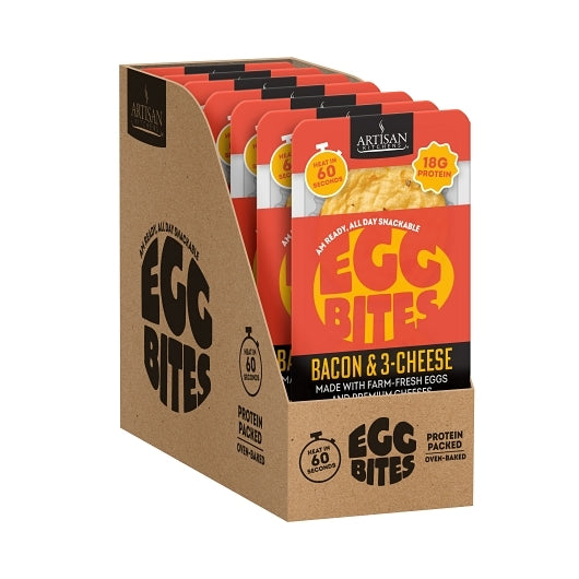 Artisan Kitchens BACON & THREE CHEESE EGG BITES, 7 x 2 each Case - DOT product image 2