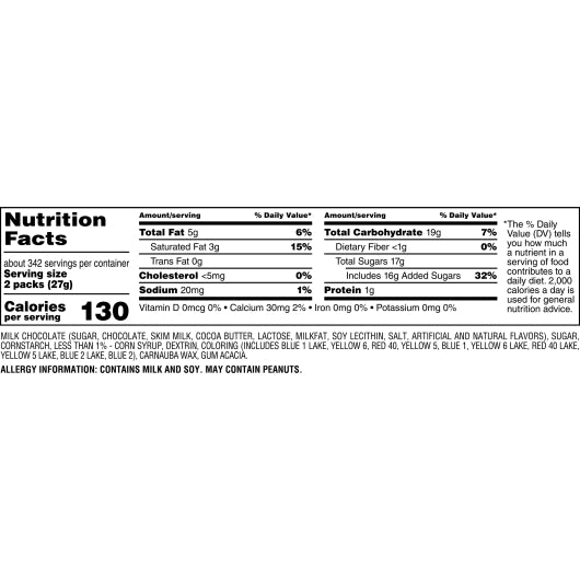 M&M's Fun Size Milk Chocolate, 1 x 20 lb Case - DOT product image 8