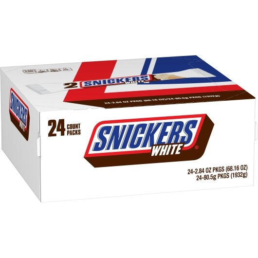 Snickers White Share Size, 6 x 24 x 2.84 oz Case - DOT product image 2