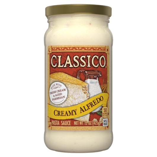 Classico ALFREDO SAUCE, 12 x 425 GR Case - DOT product image 2