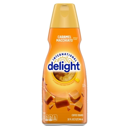 International Delight Caramel Macchiato Coffee Creamer, 6 x 32 fl oz Case - DOT product image 2
