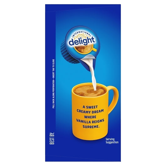 Flavored Liquid Non-Dairy French Vanilla Creamer Single Serve, 6 x 10.56 fl oz Case - DOT product image 2