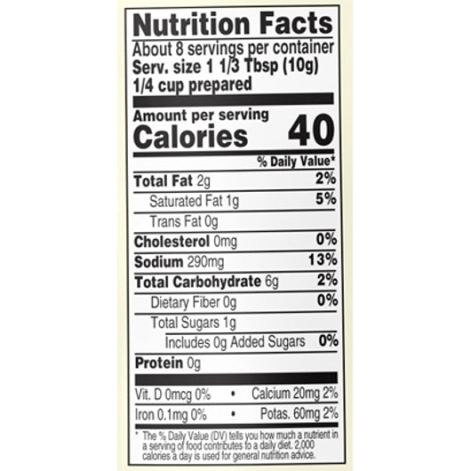 Pioneer Gluten Free Country Gravy Mix Packets, 12 x 2.75 oz Case - Condiments & Sauces - image 2