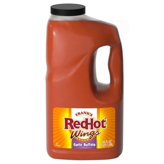 Frank's Redhot Garlic Buffalo Sauce, 4 x 0.5 GA Case - Meat, Poultry & Seafood - image 2
