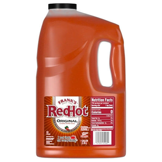 Frank's Redhot Kosher Cayenne Pepper Hot Sauce Bulk, 4 x 1 GA Case - DOT product image 2