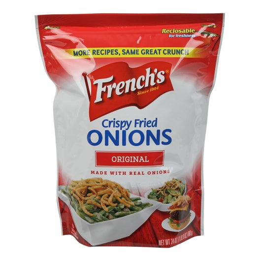 French's Crispy Fried Onions Salad Topping Bag, 6 x 24 oz Case - DOT product image 2