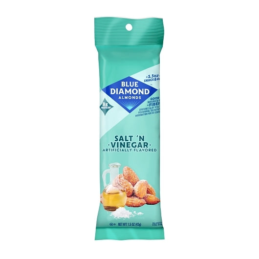 Blue Diamond Almonds Bold Salt & Vinegar Almonds, 12 x 12 x 1.5 oz Case - DOT product image 2