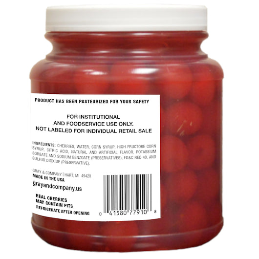 Cherry Lane Maraschino Cherry With Stem, 6 x 0.5 GA Case - DOT product image 2