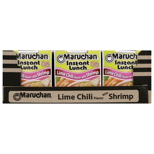 Maruchan Habanero Lime Chili Shrimp Flavored Ramen Noodle Soup, 12 x 2.25 oz Case - DOT product image 6