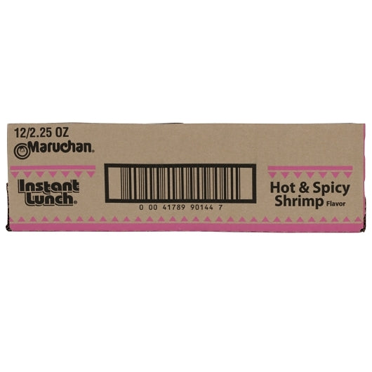 Maruchan Hot & Spicy Shrimp Flavored Ramen Noodle Soup, 12 x 2.25 oz Case - DOT product image 8
