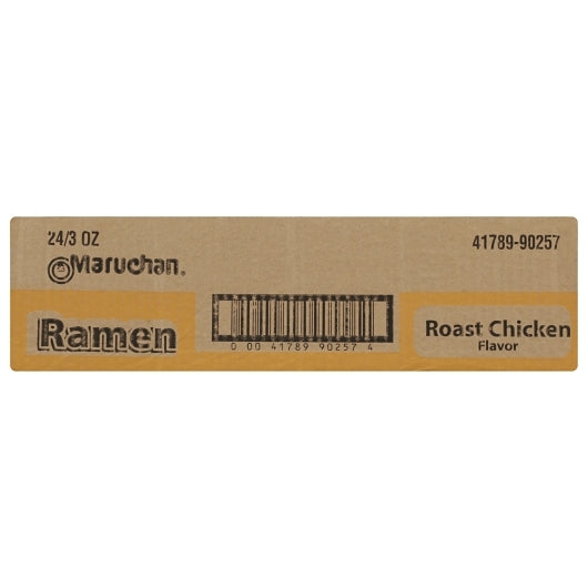 Maruchan Roast Chicken Flavored Ramen Noodle Soup, 24 x 3 oz Case - DOT product image 8