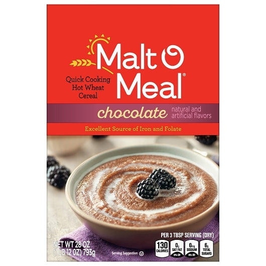 Malt-O-Meal Chocolate Flavored Chocolate, 12 x 28 oz Case - DOT product image 2