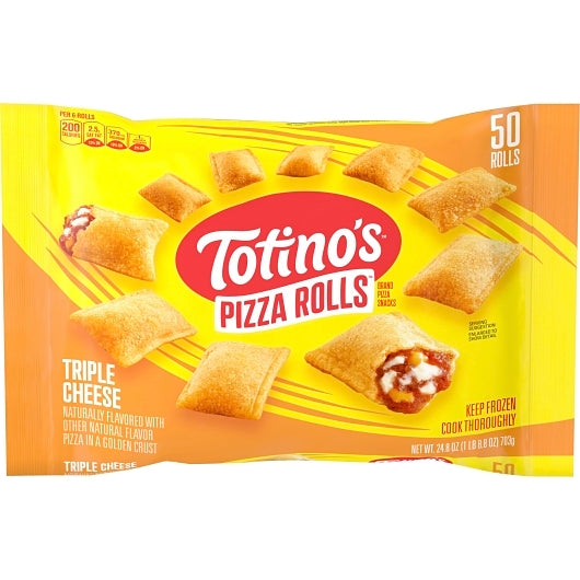 Totino's Triple Cheese Pizza Rolls, 9 x 24.8 oz Case - Prepared Foods - image 2