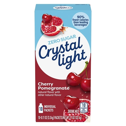 Crystal Light Cherry Pomegranate Beverage On The Go, 12 x 10 x 0.11 oz Case - DOT product image 2