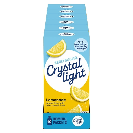 Crystal Light Lemonade Beverage On The Go, 12 x 10 x 0.14 oz Case - DOT product image 2