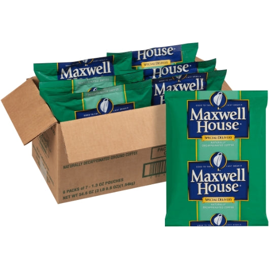 Maxwell House COFFEE SPLASH DECAFFEINATED, 42 x 1.3 oz Case - DOT product image 7