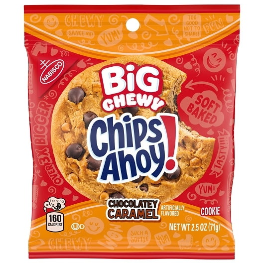 Chips Ahoy Chewy Caramel Big Cookies, 2 x 7 x 2.5 oz Case - Bakery & Desserts - image 2