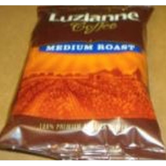 Luzianne 100% Arabica Medium Roast Coffee, 42 x 1.75 oz Case - Coffee & Tea