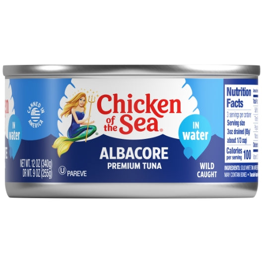 Co Solid White Solid Albacore Tuna In Water, 24 x 12 oz Case - DOT product image 2