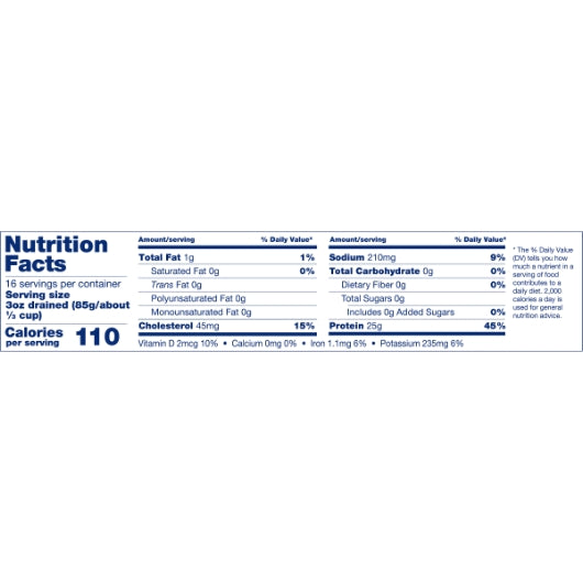 Chicken Of The Sea Solid White Albacore Tuna In Water, 6 x 66.5 oz Case - DOT product image 8