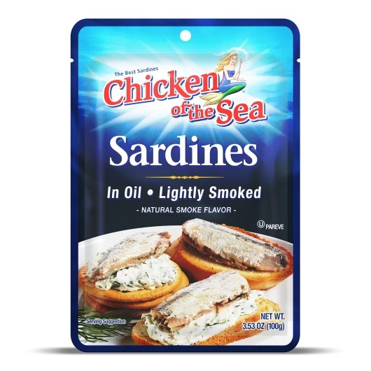 Chicken Of The Sea Sardines In Oil Pouch, 36 x 3.53 oz Case - DOT product image 2
