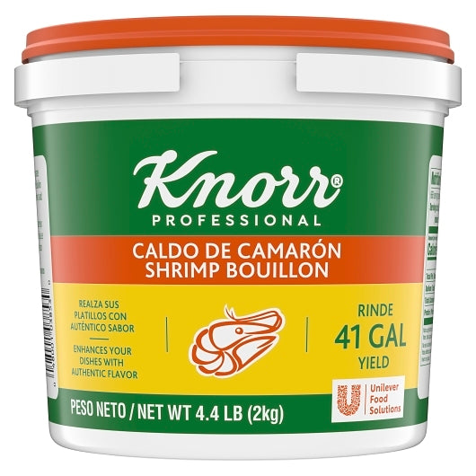 Knorr Caldo de Camaron Shrimp Base/Bouillon, 4 x 4.4 lb Case - DOT product image 2