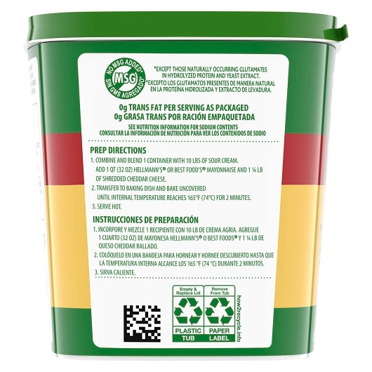Knorr Chili Con Queso Dip Mix, 6 x 1.06 lb Case - DOT product image 8