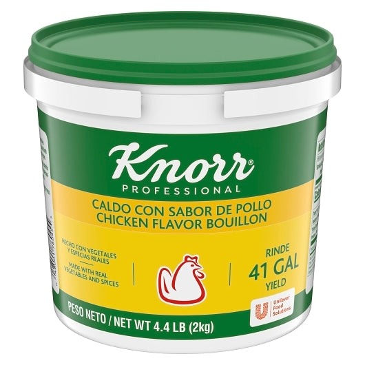 Knorr Caldo De Pollo Chicken Flavor Base, 4 x 4.4 lb Case - DOT product image 2
