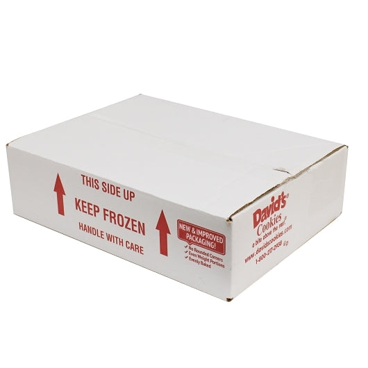David's Cookies Pre-Cut Peanut Butter Swirl Brownie, 2 x 24 x 4 oz Case - DOT product image 3