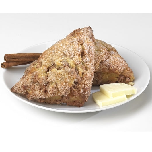 Davids Cookies Cinnamon Individual Quick Frozen Cinnamon Chip Scone, 1 x 4 oz Case - DOT product image 2