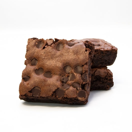 Davids Gluten Free individually Wrapped Thaw N'Sell Gluten-Free Chocolate Chip Brownie, 48 x 3.5 oz Case - DOT product image 2