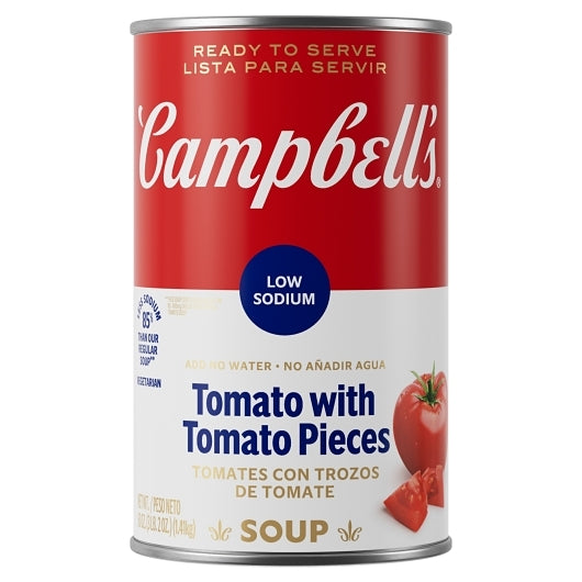 Campbells Ready To Classic Low Sodium Tomato Soup, 12 x 50 oz Case - DOT product image 2