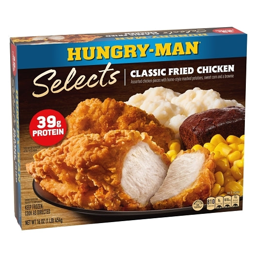 Hungry Man FRIED CHICKEN CLASSIC, 8 x 16 oz Case - DOT product image 2